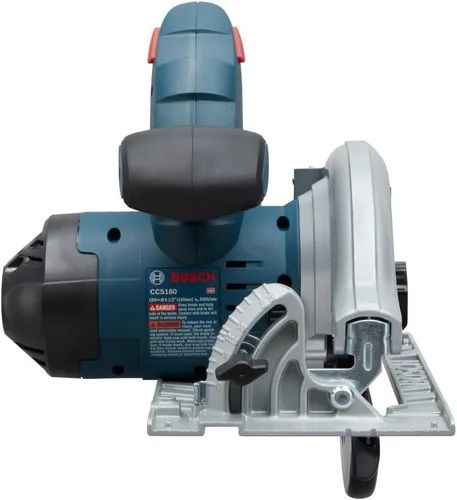 Miniatura 5 de BOSCH CCS180B 18V 6-1/2 In. Sierra Circular con Hoja Izquierda (Solo Herramienta)