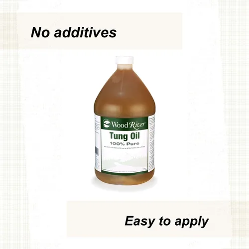 Miniatura 4 de Woodriver Galón de aceite Pure Tung