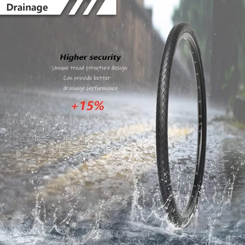 Miniatura 7 de 700x35c/700x38c - Par de neumáticos de bicicleta de carretera 60 TPI Kevlar plegables de alta calidad para bicicletas de ciudad, paquete de 2