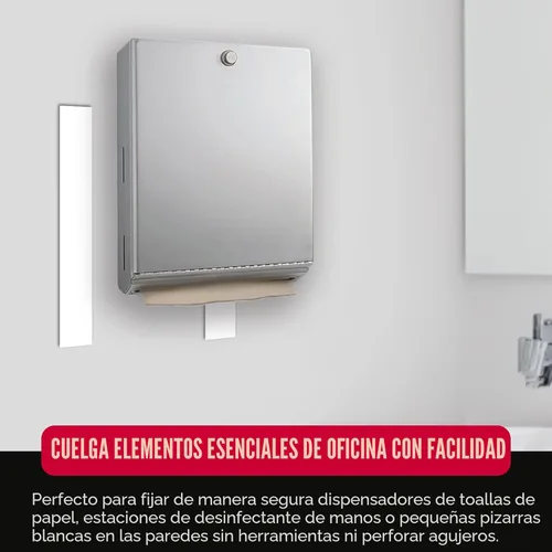 Miniatura 5 de Cinta resistente de marca VELCRO Rollo de 3.7 metros Fuerte adhesivo pegajoso en la parte posterior que sostiene hasta 10 libras Sujetadores