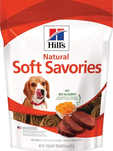 Miniatura 10 de Hill's Salados suaves naturales, para todas las etapas de la vida, gran sabor, golosinas para perros, pollo y yogur, bolsa de 8 onzas
