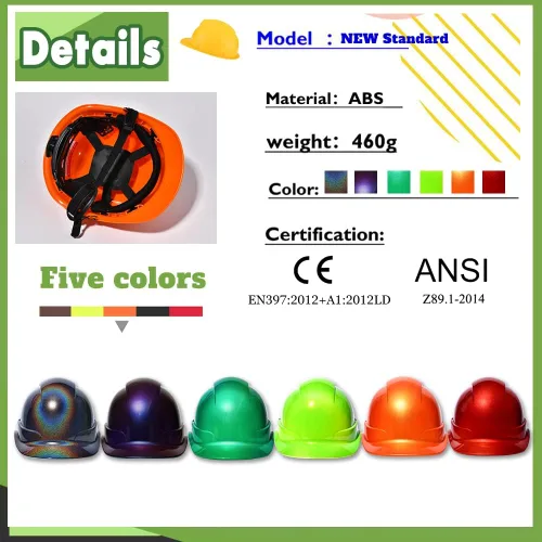 Miniatura 3 de Casco de seguridad con logotipo personalizable, protector para la cabeza, para trabajo al aire libre (naranja (nuevo estándar))