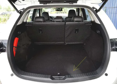 Miniatura 3 de Protector de parachoques trasero de coche, placa de desgaste para Mazda CX-5 2017-2022, piezas de accesorios, paneles de accesorios para automóviles