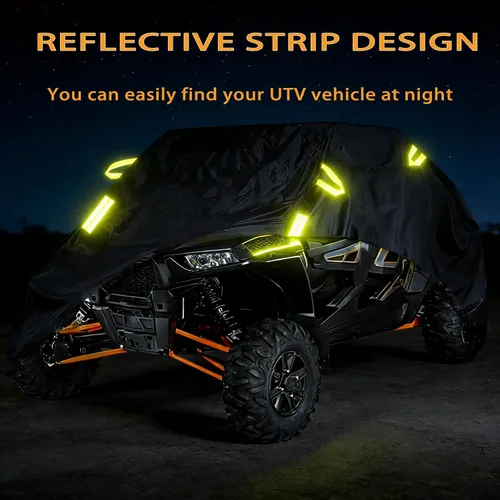 Miniatura 7 de UTV Cover for CFMoto UForce LTD 2011-2018, Heavy Duty All Weather UTV Storage Cover Dust Snow Rain Protection, Outdoor & Indoor Fit for Most UTV