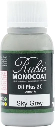 Miniatura 64 de Rubio Monocoat Muestra de Acabado de Aceite para Madera - Puro Aceite Plus Parte A Aceite de Linaza de Secado Rápido y Ecológico para Uso Pure