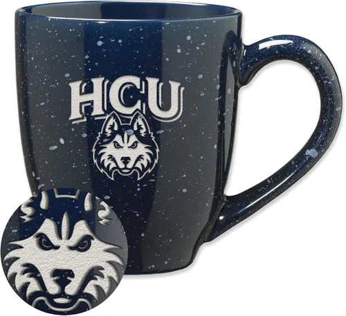 Miniatura 399 de Rico Industries NCAA Virginia Tech Hokies Maroon - Taza de café de cerámica grabada con láser, color del equipo, 16 onzas
