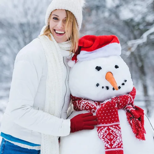 Miniatura 7 de SATINIOR 4 pares de guantes suaves de invierno para esquí, guantes térmicos de forro polar para hombres y mujeres, regalos del día de San Valentín