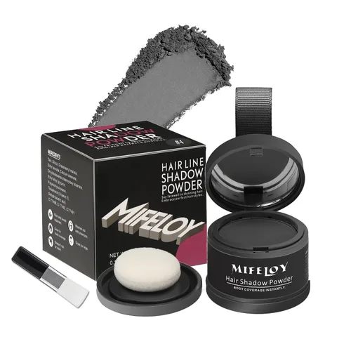 Miniatura 12 de Polvo de retoque de raíz, cobertura de cabello gris al instante, sombra de cobertura de raíces de color para mujeres para adelgazar la línea