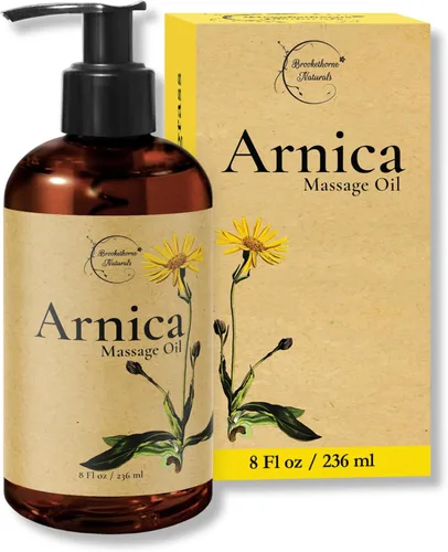 Relief, aceite de arnica para masajes, ideal para deportes y mesajes terapéuticos, 100 % natural, arnica montana para el dolor muscular Contiene