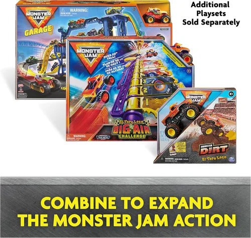 Miniatura 6 de Monster Jam, Edición Retro Oficial Max-D Paquete de 5 Camiones Monstruo a Escala 1:64, Juguetes para Niños y Niñas de 3 Años en Adelante