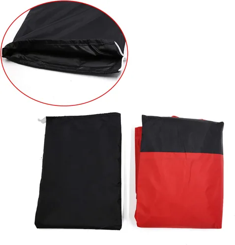 Miniatura 2 de uxcell L 190T Protector contra la Lluvia y el Polvo en Negro y Azul para Patinete y Motocicleta Honda de 86 Pulgadas