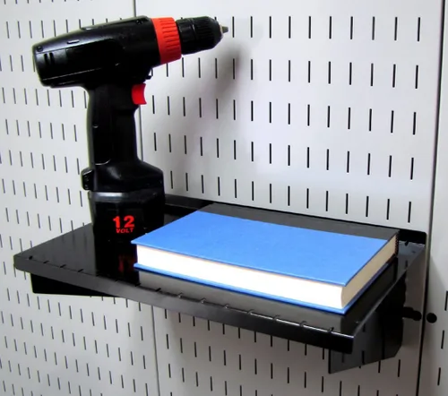 Miniatura 7 de Organizador de tablero de clavijas Wall Control Metal Pegboard Kit de almacenamiento de herramientas con accesorios