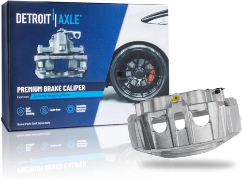 Miniatura 41 de Detroit Axle - 4 pinzas de freno para Honda Element 2003-2011 Pinzas de freno de disco con soportes 2004 2005 2006 2007 2008 2009 2010 reemplazo