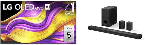 Miniatura 45 de LG OLED evo serie G5 televisor inteligente 4K de 55 pulgadas con AI, Dolby Atmos, Dolby Vision, HDR10, Super Upscaling 4K, Modo Cineasta, Wow