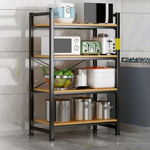 Miniatura 2 de Shelves Vintage Storage Rack with Open Shelves, 5 Tier Standing Bookshelf, load 110lbs Shelving Unit, for study, kitchen, living room, library
