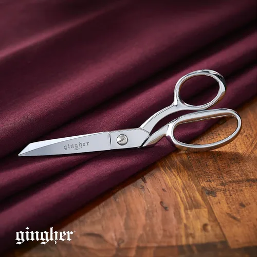 Miniatura 8 de Gingher - Tijeras de tela de modista con funda protectora, tijeras de acero inoxidable de 7 pulgadas, tijeras de tela afiladas con borde