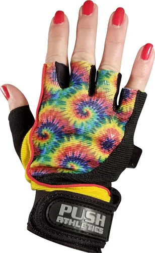 Miniatura 9 de Guantes de entrenamiento para mujer ligeros con palmas acolchadas de gel y cierre de velcro súper fuerte y disponibles los estilos más populares