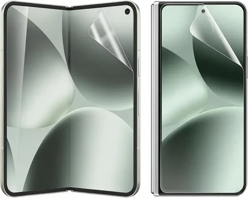 Protector de pantalla de hidrogel para Google Pixel 10 Pro Fold, película protectora de TPU flexible [no vidrio templado] [HD transparente] [soporte