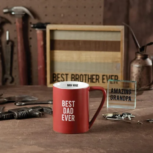Miniatura 7 de Pavilion Gift Company Best Dad - Taza de cerámica, 18 onzas, multicolor