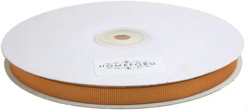 Miniatura 33 de Homeford Cinta de grogrén macizo, 50 yardas (1-1/2 pulgadas, oro antiguo)