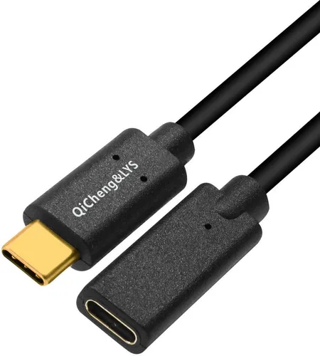 Miniatura 6 de QiCheng&LYS Cable de extensión USB C tipo C macho a hembra Thunderbolt 3 Cable de extensión USB 3.1 (10 Gbps) de carga/sincronización/video/audio 4K
