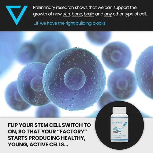 Miniatura 4 de Stem Cell Renew Aumenta tu suministro natural de células madre para fortalecer la agudeza mental, ayuda a reducir los signos del envejecimiento