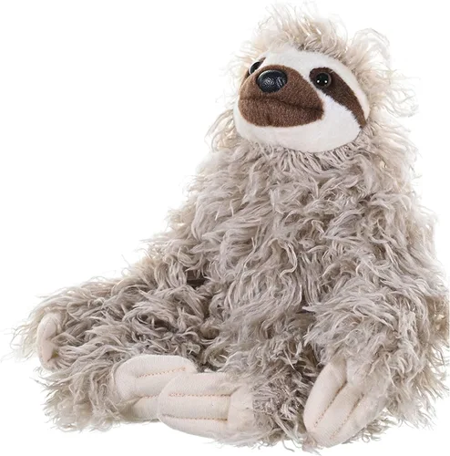 Miniatura 2 de Wild Republic Peluche de perezoso de tres dedos de peluche, juguete de peluche, regalos de perezosos, peluches, 8 pulgadas