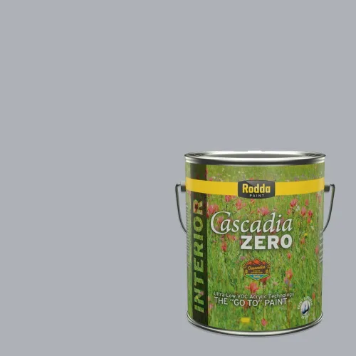 Miniatura 98 de Rodda Paint CASCADIA XL Pintura e imprimación satinada para exteriores en uno, cuarto de galón, Metropolis Mood