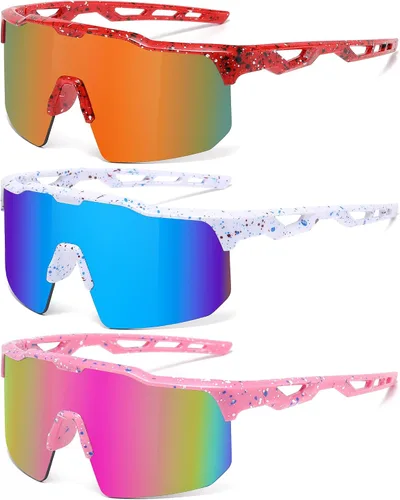 Miniatura 13 de Youth Baseball Sunglasses for Boys Girls Softball Cycling Sports Sunglasses Kids Lightweight UV Protection