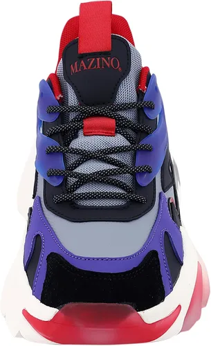 Miniatura 4 de Mazino Glacier Fashion - Tenis gruesos para hombre, zapatos casuales de atletismo para hombre