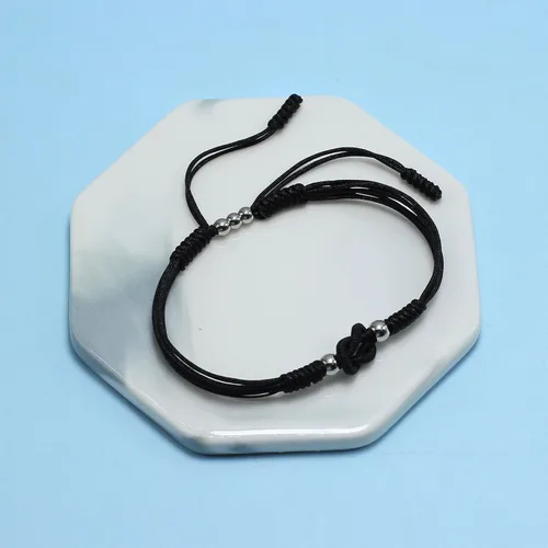 Miniatura 3 de LAMIBEE Infinity Surfer - Pulsera de la amistad con amor y amistad con color multicolor, cuerda de protección de nudo tibetano de la suerte tejida