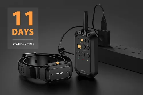 Miniatura 5 de PATPET Collar de choque de perro para 2 perros, collar E de rango de 3/4 millas para entrenamiento de perros con 3 modos de entrenamiento, collar