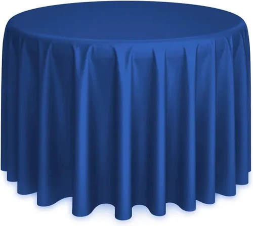 Miniatura 18 de Lann's Linens - 10 manteles redondos de tela de poliéster para bodas/banquetes/restaurantes (varios colores y tamaños)