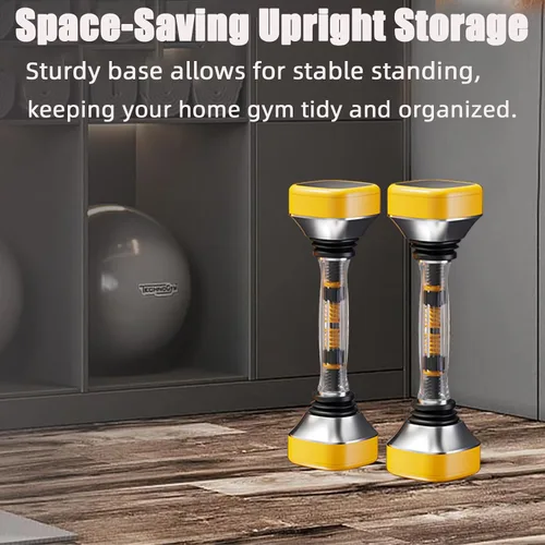 Miniatura 7 de Shaking Weight Adjustable Dumbbell Set 22-66 lbs, 5LB Pink & 25LB Black for Men & Women, Home Gym Equipment, Full Body Workout, Arm Training