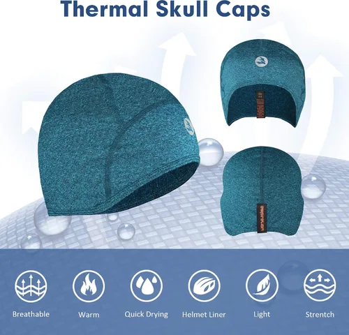 Miniatura 3 de EMPIRELION Casco térmico para niños, diseño de calavera, ligero, para deportes juveniles, para correr, para niños, niñas y niños