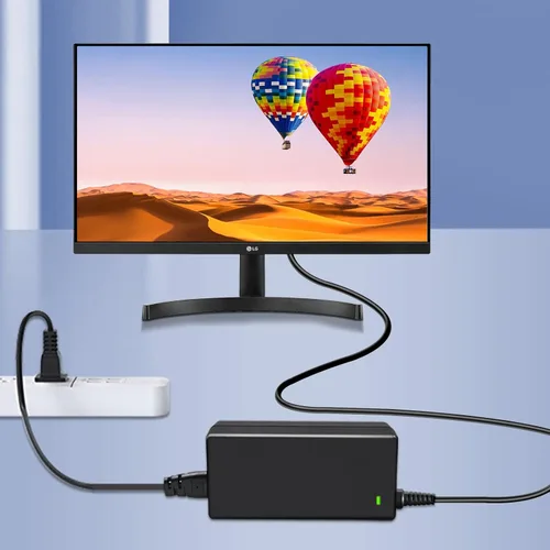 Miniatura 8 de DC 19V compatible con el cable de alimentación de monitor LG, certificados UL, repuesto para fuente de alimentación de TV LG de 19 voltios, 34, 32