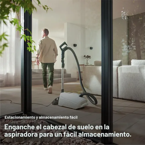 Miniatura 9 de Miele New Guard M1 Parquet XL Aspiradora de contenedor con bolsa, filtro AirClean Plus, cabezal universal AllTeQ, cepillo para parquet Twister XL