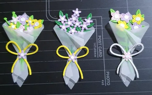 Miniatura 8 de hinana Troqueles de metal de flores, hojas de flores, plantillas de corte de ramo de hojas para manualidades, álbumes de recortes, fotos, papel