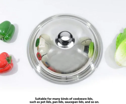 Miniatura 2 de 5 piezas de repuesto de perilla de tapa de olla, perilla universal para tapa de cacerola, mango de elevación, piezas de repuesto para utensilios