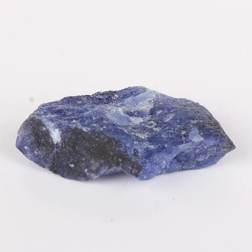 Miniatura 2 de GEMHUB Zafiro azul crudo natural de grado A de 77.50 Ct de cristal curativo piedra de zafiro en bruto para cabbing FD-362, Gema, azul