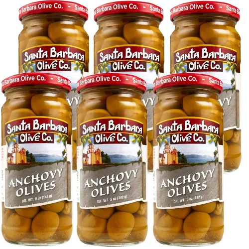 Miniatura 26 de Aceitunas Rellenas de Queso Feta Santa Barbara 10 oz, Paquete de 2