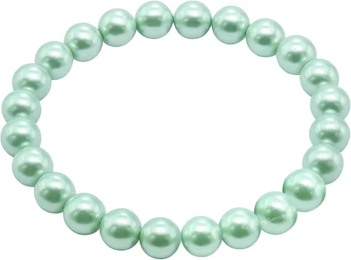 Miniatura 742 de Amazing Gemstone Pulsera de cristal para mujeres y hombres, pulsera de cristal curativo de protección, pulsera elástica con cuentas de piedras