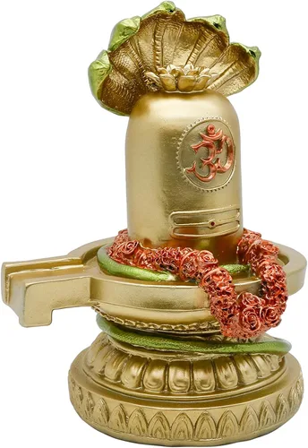 Miniatura 8 de alikiki Dios hindú Shiva Lingam Estatua - India Templo Mandir Murti Señor Ídolo Templo indio Pooja Artículo Puja Escultura Religiosa Diwali Regalos