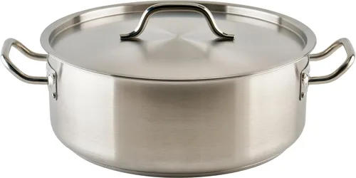 Miniatura 3 de Winco - Brasero de acero inoxidable de grado comercial con tapa, 15 cuartos de galón