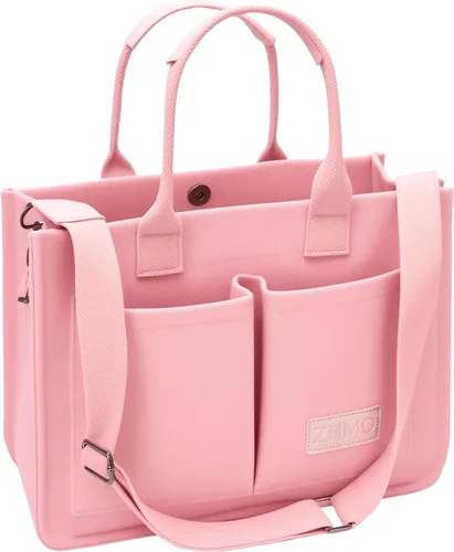 Miniatura 12 de Bolso de lona para mujer, bolsos cruzados para mujer, bolsos de trabajo para computadora portátil, bolso grande de mano para enfermera o profesora