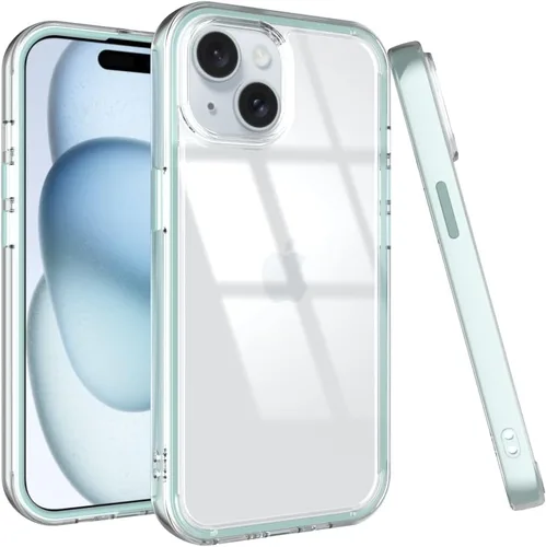 Miniatura 33 de Puxicu Funda acrílica 2 en 1 para iPhone 11 Pro, antiamarilleo, protección de grado militar, funda delgada a prueba de caídas para iPhone 11 Pro