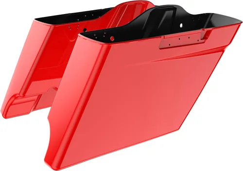Miniatura 26 de Alforjas extendidas para Harley Touring Street Glide, Electra Glide, Road Glide 2014-2023 (whisky ámbar)