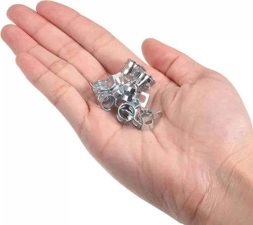 Miniatura 5 de uxcell Abrazadera de tubo de manguera de vacío de combustible de acción de 0.315 in, abrazadera de tubo de manguera de vacío de 0.315 in, abrazadera