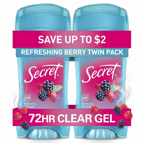 Miniatura 14 de Secret Desodorante antitranspirante fresco para mujer, protección transpirable contra el sudor y el olor durante 72 horas, frescura instantánea
