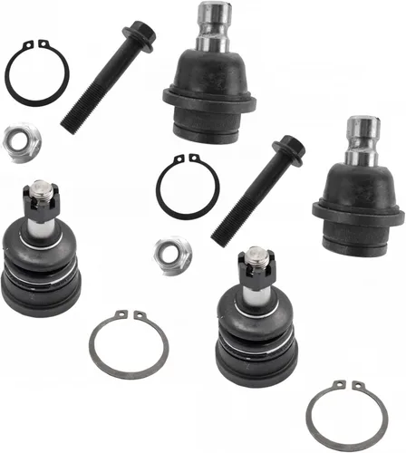 Miniatura 170 de TRQ Juego de juntas esféricas delanteras superior e inferior para lado del conductor y del pasajero Compatible con Acura TL 2009-2014 Acura TSX